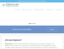 Tablet Screenshot of clidermaleon.com